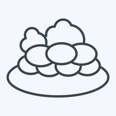 İkon Kazy. Kazakistan sembolüyle ilgili. Sıra tarzı. dizayn edilebilir