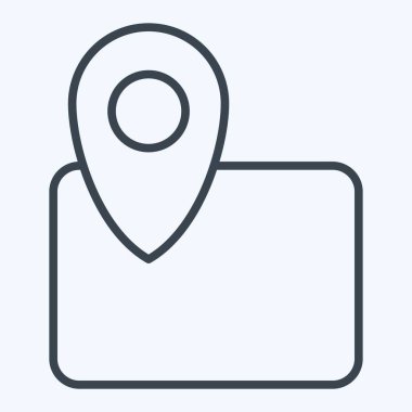 Simge haritası. İnşaat Mühendisliği sembolüyle ilgili. Sıra tarzı. dizayn edilebilir