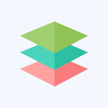 Simge Hatıra Kumaşı. Kumaş sembolüyle ilgili. Düz stil. dizayn edilebilir