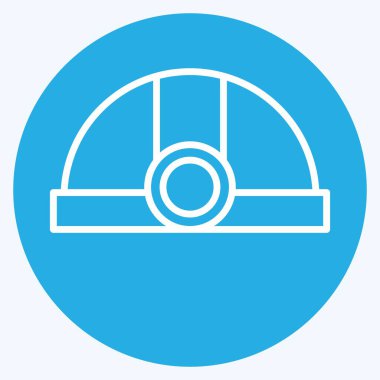 Simge Madencisi. Kripto para birimi sembolüyle ilgili. mavi gözler tarzı