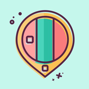 Simge Moğolistan. Kazakistan sembolüyle ilgili. MBE tarzı. dizayn edilebilir