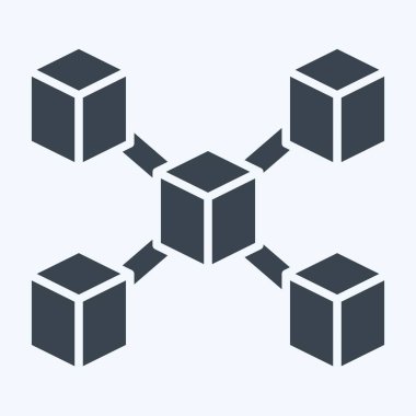 Simge Düğümü. Kripto para birimi sembolüyle ilgili. Kabartma biçimi