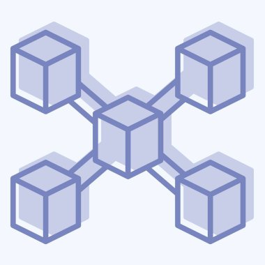 Simge Düğümü. Kripto para birimi sembolüyle ilgili. iki ton biçimi