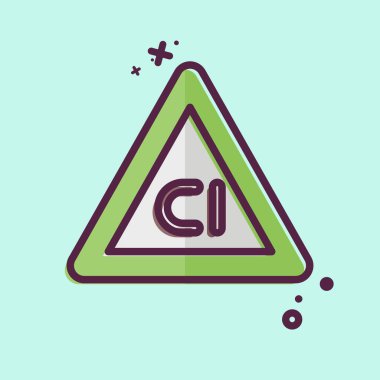 Simge Klorsuz Çamaşır Suyu. Kumaş sembolüyle ilgili. MBE tarzı. dizayn edilebilir