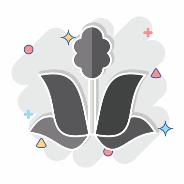 Simge Tesisi. Dünya 'yı Kurtarma sembolüyle ilgili. Çizgi roman. düzenlenebilir