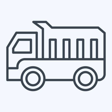 Simge Platformu Ölçeği. İnşaat Mühendisliği sembolüyle ilgili. Sıra tarzı. düzenlenebilir