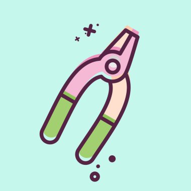 Icon Pense. Tamir Aletleri sembolüyle ilgili. MBE tarzı. dizayn edilebilir