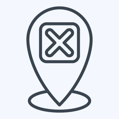 Simge Noktası. Ünlem sembolüyle ilgili. Sıra tarzı. dizayn edilebilir