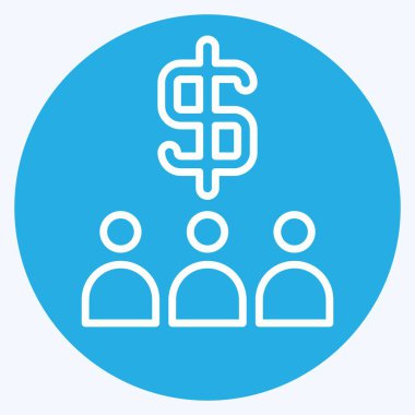 Simge İncelemesi. Denetim sembolüyle ilgili. Mavi gözlü. dizayn edilebilir