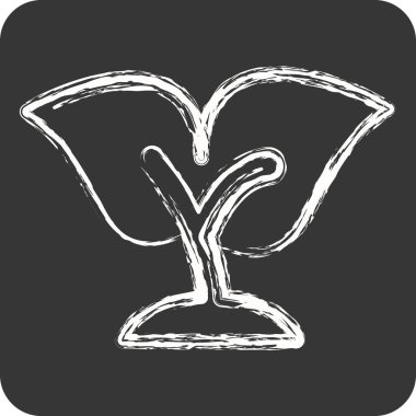 Simge Seedling. Geliştirme sembolüyle ilgili. tebeşir Biçimi