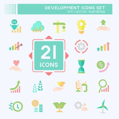 Simge Ayarlama Geliştirme. Eğitim sembolüyle ilgili. düz biçim