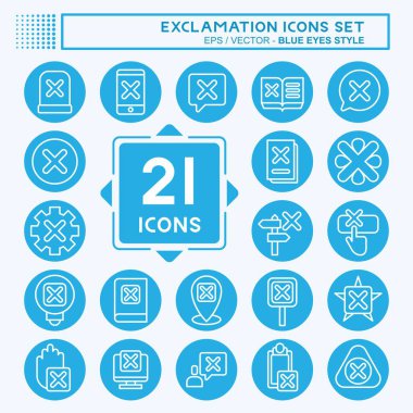 Simge Ayarlama Ünlemi. Eğitim sembolüyle ilgili. Mavi gözlü. dizayn edilebilir