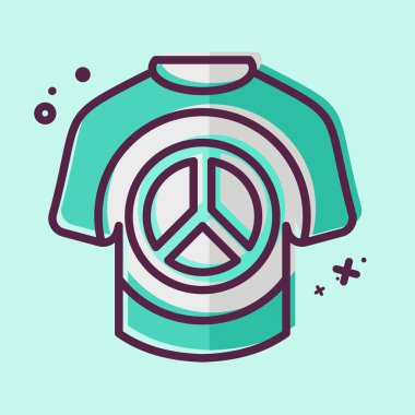 Simge Gömlek. Dünya Barışı sembolüyle ilgili. MBE tarzı. dizayn edilebilir