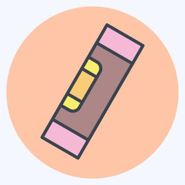 Simge Ruh Seviyesi. Tamir Aletleri sembolüyle ilgili. renk arkadaşı stili. dizayn edilebilir