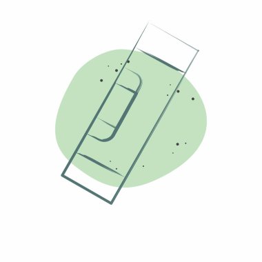 Simge Ruh Seviyesi. Tamir Aletleri sembolüyle ilgili. Renkli Leke Biçimi. dizayn edilebilir