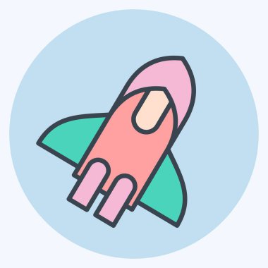 Icon Star Up. Kripto para birimi sembolüyle ilgili. renk eşi biçimi