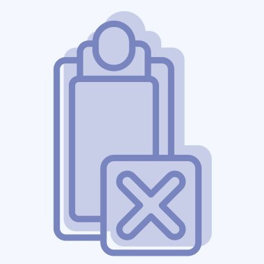 Simge Görevi. Ünlem sembolüyle ilgili. İki ton stili. dizayn edilebilir