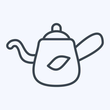 Simge çayı. Kazakistan sembolüyle ilgili. Sıra tarzı. dizayn edilebilir