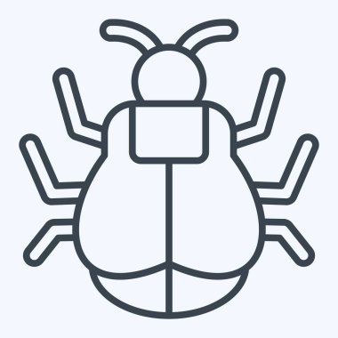 Simge Kenesi. Böceklerin sembolü. Sıra tarzı. dizayn edilebilir