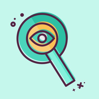 Simge Şeffaflığı. Denetim sembolüyle ilgili. MBE tarzı. dizayn edilebilir