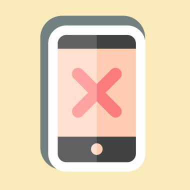 Etiket Uygulaması. Ünlem sembolüyle ilgili. dizayn edilebilir