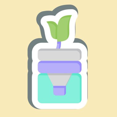 Etiket Şişe Geri Dönüşümü. Dünya 'yı Kurtarma sembolüyle ilgili. düzenlenebilir