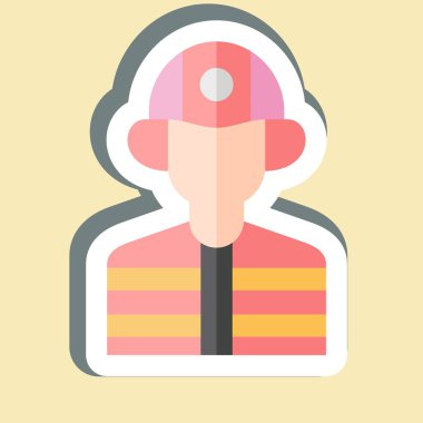 Çıkartma İnşa. İnşaat Mühendisliği sembolüyle ilgili. dizayn edilebilir