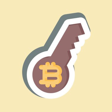 Etiket Dijital Anahtarı. Kripto para birimi sembolüyle ilgili