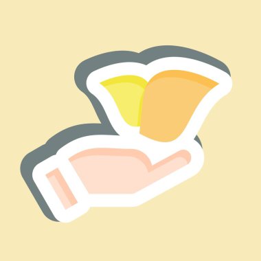 Etiketli Eller Tutma Tesisi. Geliştirme simgesiyle ilgili