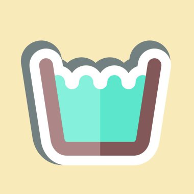 Etiket Yüksek Derece Yıkama. Kumaş sembolüyle ilgili. dizayn edilebilir