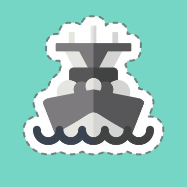 Çıkartma hattı Battleship 'i kesti. Araç sembolüyle ilgili. düzenlenebilir