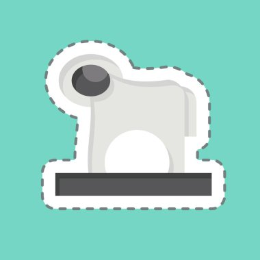 Çıkartma çizgisi RAM 'i kesti. Kazakistan sembolüyle ilgili. dizayn edilebilir