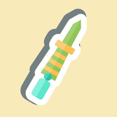 Çıkartmalı Çivi Yumruğu. Tamir Aletleri sembolüyle ilgili. dizayn edilebilir