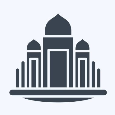 Simge Bazilikası. House sembolüyle ilgili. Kabartma tarzı. dizayn edilebilir