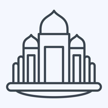 Simge Bazilikası. House sembolüyle ilgili. Sıra tarzı. dizayn edilebilir