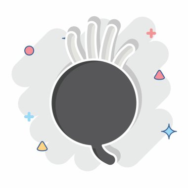 Icon Pancar. Meyve ve Sebze Sembolü ile ilgili. Çizgi roman. düzenlenebilir