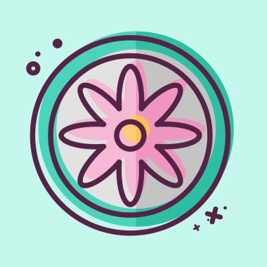 Simge Bohem. Astroloji sembolüyle ilgili. MBE tarzı. dizayn edilebilir