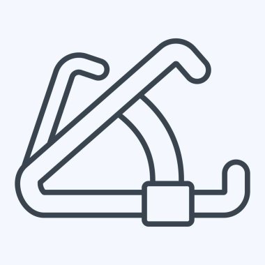 Simge Kaliper. Kozmetoloji sembolüyle ilgili. Sıra tarzı. dizayn edilebilir