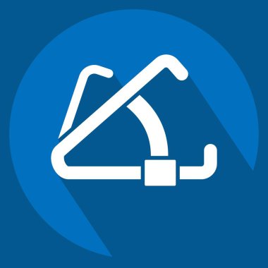 Simge Kaliper. Kozmetoloji sembolüyle ilgili. Uzun gölge tarzı. dizayn edilebilir