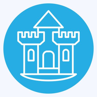 Simge Kalesi. House sembolüyle ilgili. Mavi gözlü. dizayn edilebilir