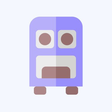 Simge Komuta Merkezi. Askeri sembolle ilgili. Düz stil. dizayn edilebilir