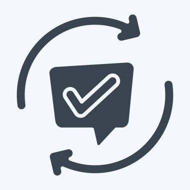 Simge Yorumları. Konuşma sembolüyle ilgili. Kabartma tarzı. dizayn edilebilir