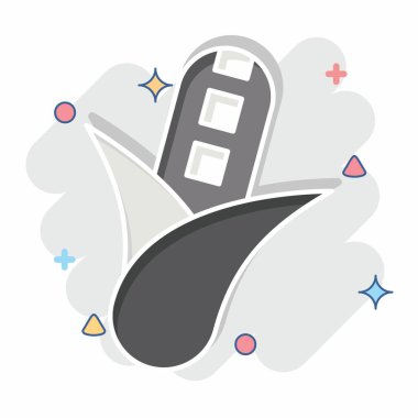 İkon Mısır. Meyve ve Sebze Sembolü ile ilgili. Çizgi roman. düzenlenebilir