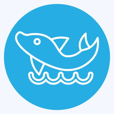 Simge Yunusu. Hawaii sembolüyle ilgili. Mavi gözlü. dizayn edilebilir