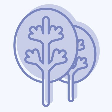 İkon Ekonomi. Yatak sembolü ile ilgili. İki ton stili. dizayn edilebilir