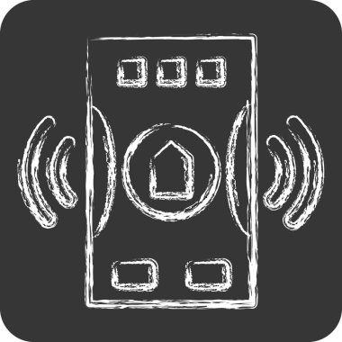 Simgesel Acil Servis. İç Güvenlik sembolüyle ilgili. tebeşir Biçimi