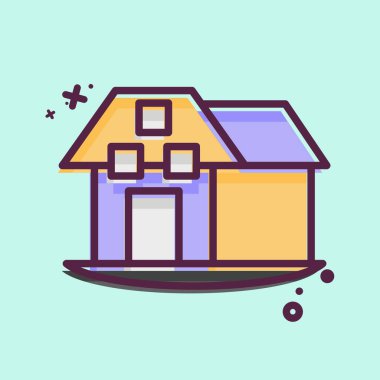 Simge Çiftliği. House sembolüyle ilgili. MBE tarzı. dizayn edilebilir