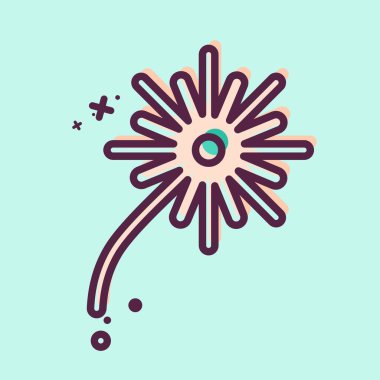 Simge Ateş İşleri. Işık sembolüyle ilgili. MBE tarzı. dizayn edilebilir