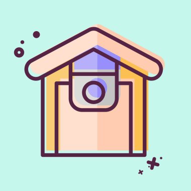 Simge Kızılötesi Gözetleme. İç Güvenlik sembolüyle ilgili. MBE biçimi