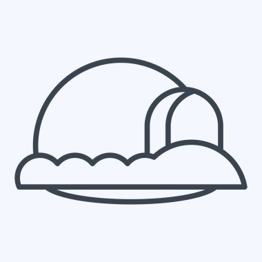 Icon Inglo. House sembolüyle ilgili. Sıra tarzı. dizayn edilebilir